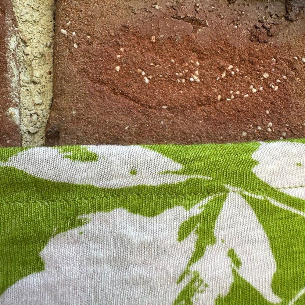 Soft Surroundings $89 Ainsley Linen Blend Tunic Pink Green Floral 1X NEW - Picture 7 of 10